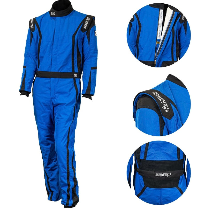 ZAMP ZR-52F triple layer suit FIA 8856-2018/sfi 3.2A/5