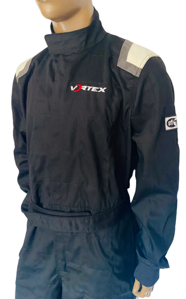 SFI 3.2A/1 Single Layer Race Suit Black Sprint