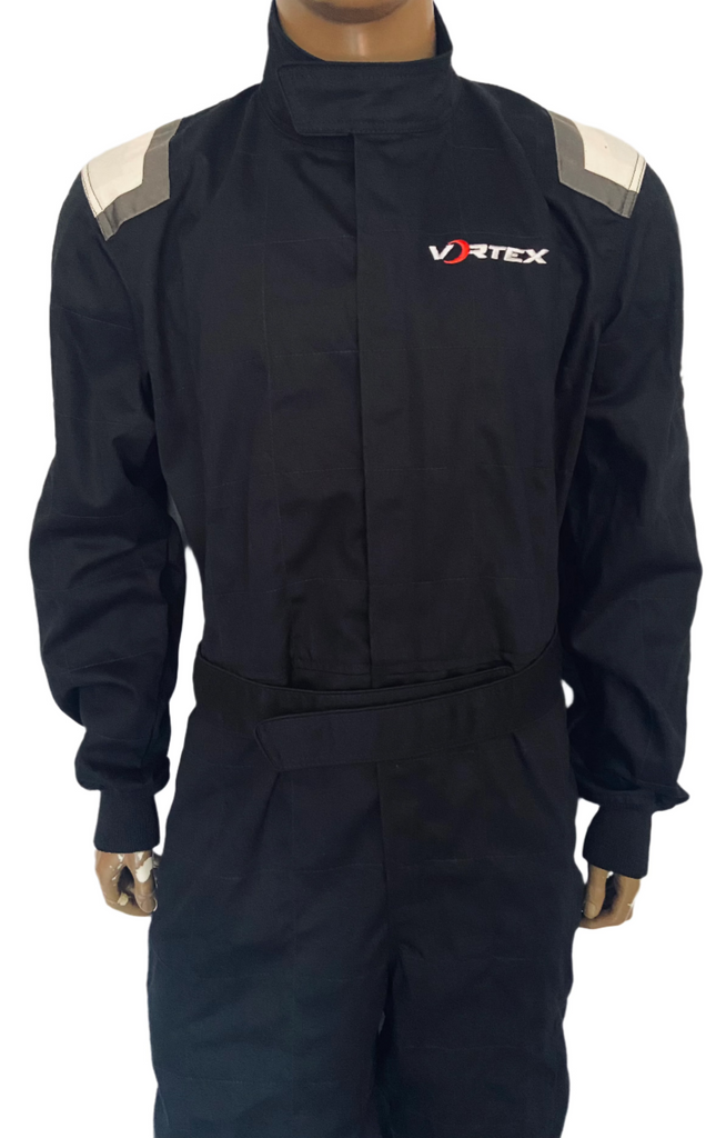 SFI 3.2A/1 Single Layer Race Suit Black Sprint
