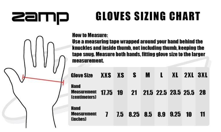 ZAMP ZR SFI 3.3/20 Drag Race Gloves