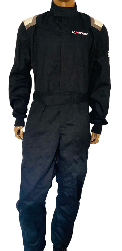 SFI 3.2A/1 Single Layer Race Suit Black Sprint