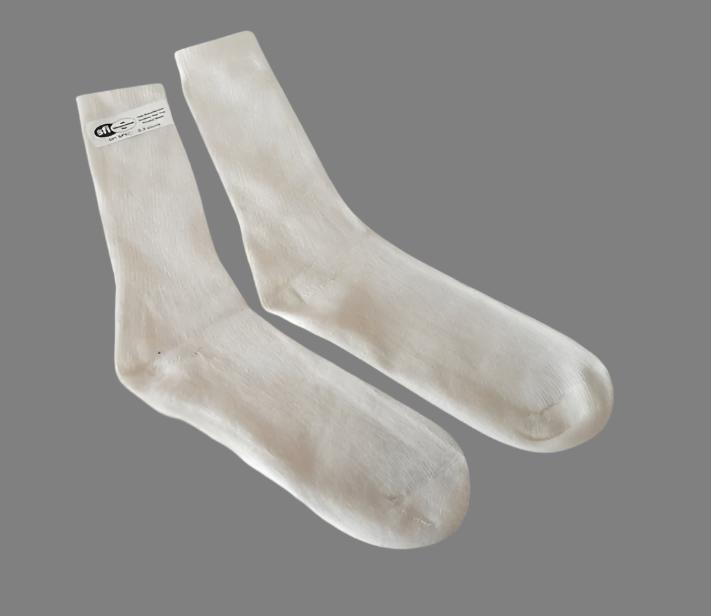 Nomex Socks SFI 3.3 black / white