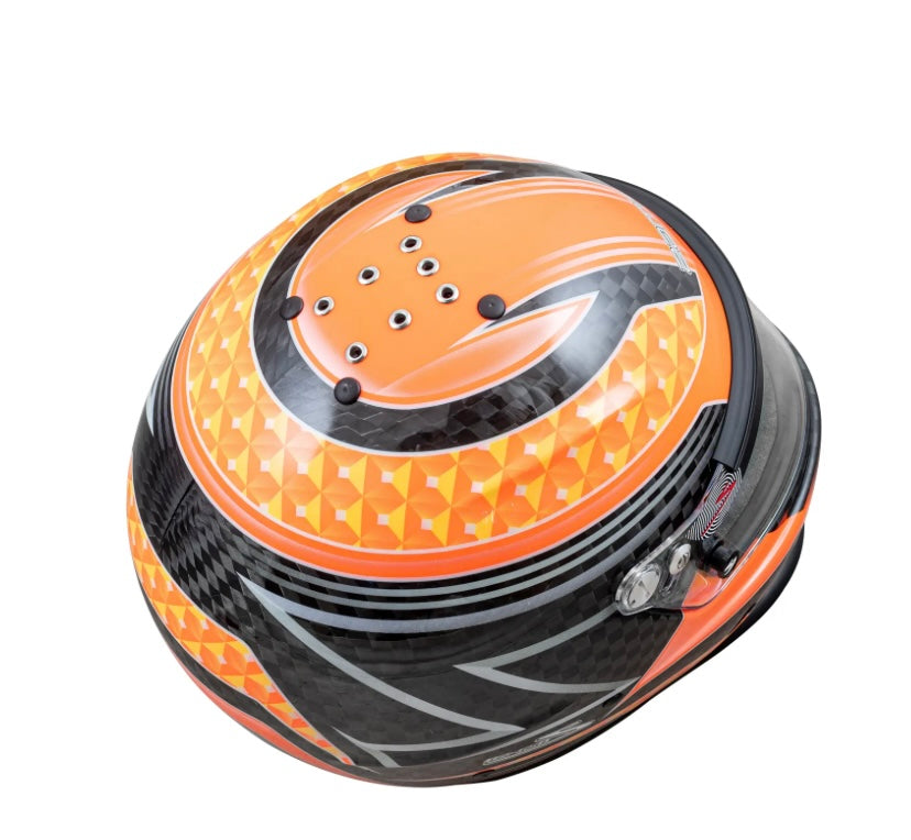 ZAMP RZ-65D Carbon graphic Helmet - Snell SA2020