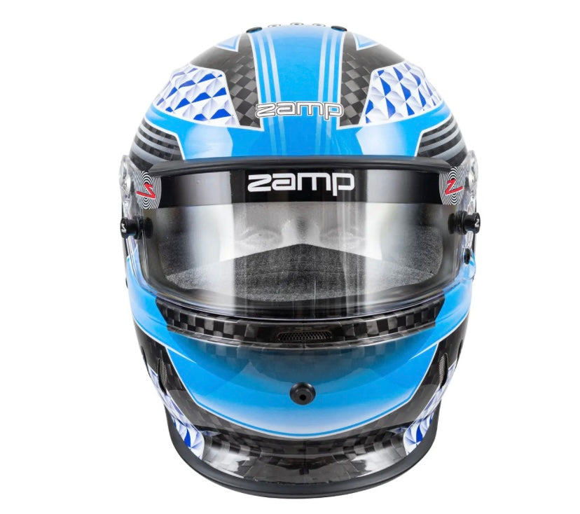 ZAMP RZ-65D Carbon graphic Helmet - Snell SA2020