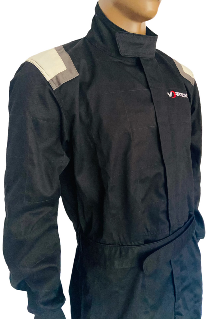 SFI 3.2A/1 Single Layer Race Suit Black Sprint