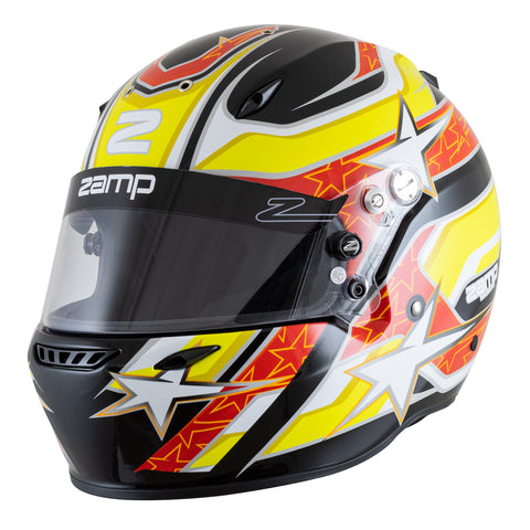 ZAMP ZR-72 custom graphic helmet Fia 8859-2015 & Snell SA2020